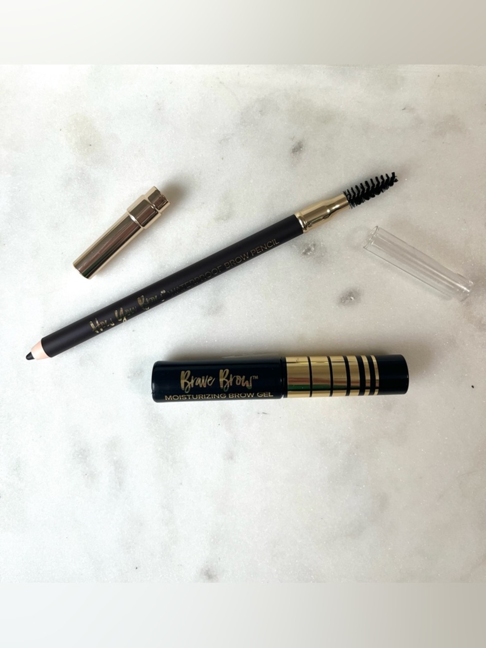 SET OF 2, Brow Gel & Brow Pencil with Brush